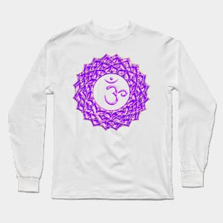 Crown Chakra Long Sleeve T-Shirt